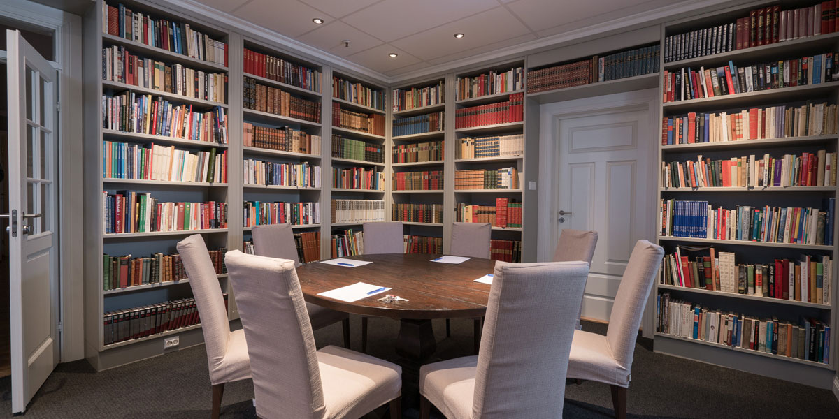 Biblioteket på Nermo Hotell